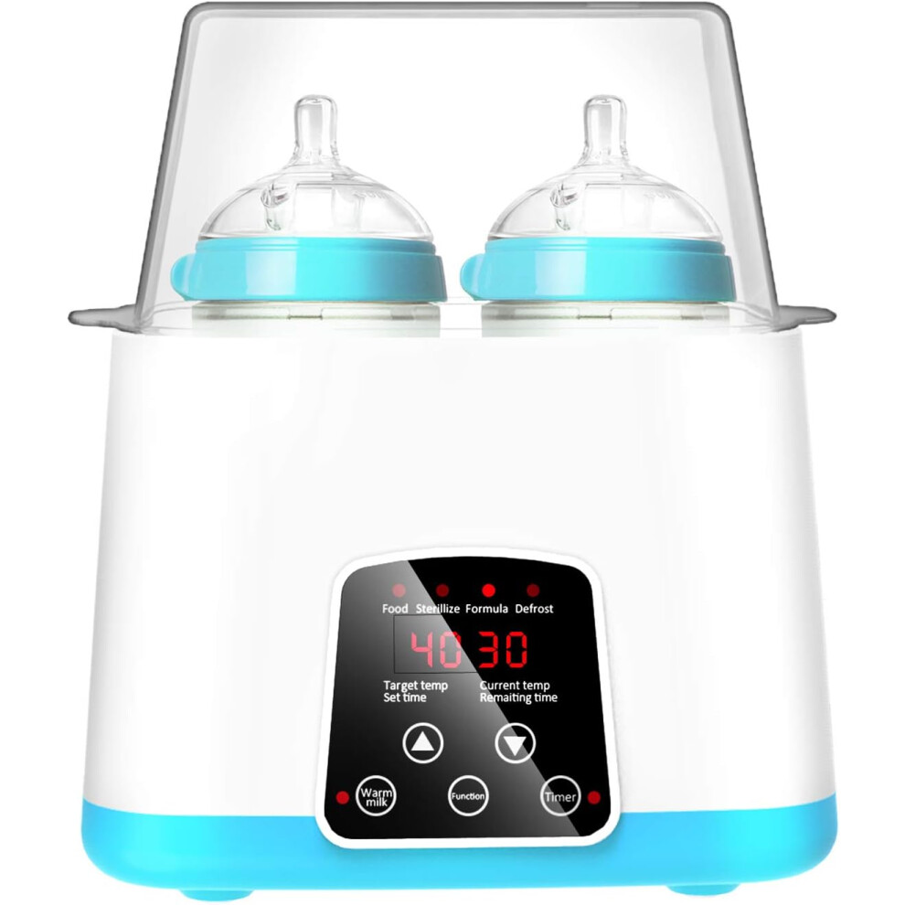 Versatile Feeding Companion, 9-in-1 Baby Bottle Warmer with Safe & Convenient Timer for Hassle-Free Parenting
