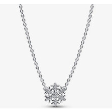 Pandora Sparkling Snowflake Pendant Necklace 392371C01-45