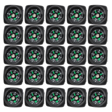 Busolă luminoasă umplută cu lichid pentru curea de ceas, brățară luminoasă de supraviețuire cu instrument de navigare mini ușor de instalat