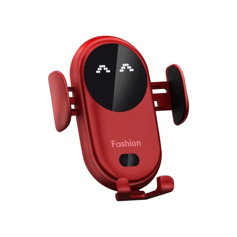 Wireless Car Charger Mobile Phone Holder Intelligent Infrared Induction Fast Charger Magic Clip S11 15W Rou 7333425842744
