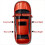 Rear Door Triangular Curtain Sunshade Snap for W222 S CLA S320 Window 6