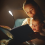 Portable Led Reading Light, Noble White Clip-on Lamp With Flexible Gooseneck And Memory Function For Reading, Studying 8