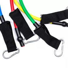 FitFlex, juego de bandas de resistencia para entrenamientos de cuerpo completo, látex natural de alta calidad, resistencia ajustable, mango