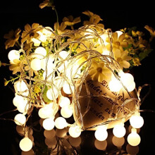 LED String Lights - CUTEHILL - 100 Balls - Waterproof - With Plug - Warm White - 10 m