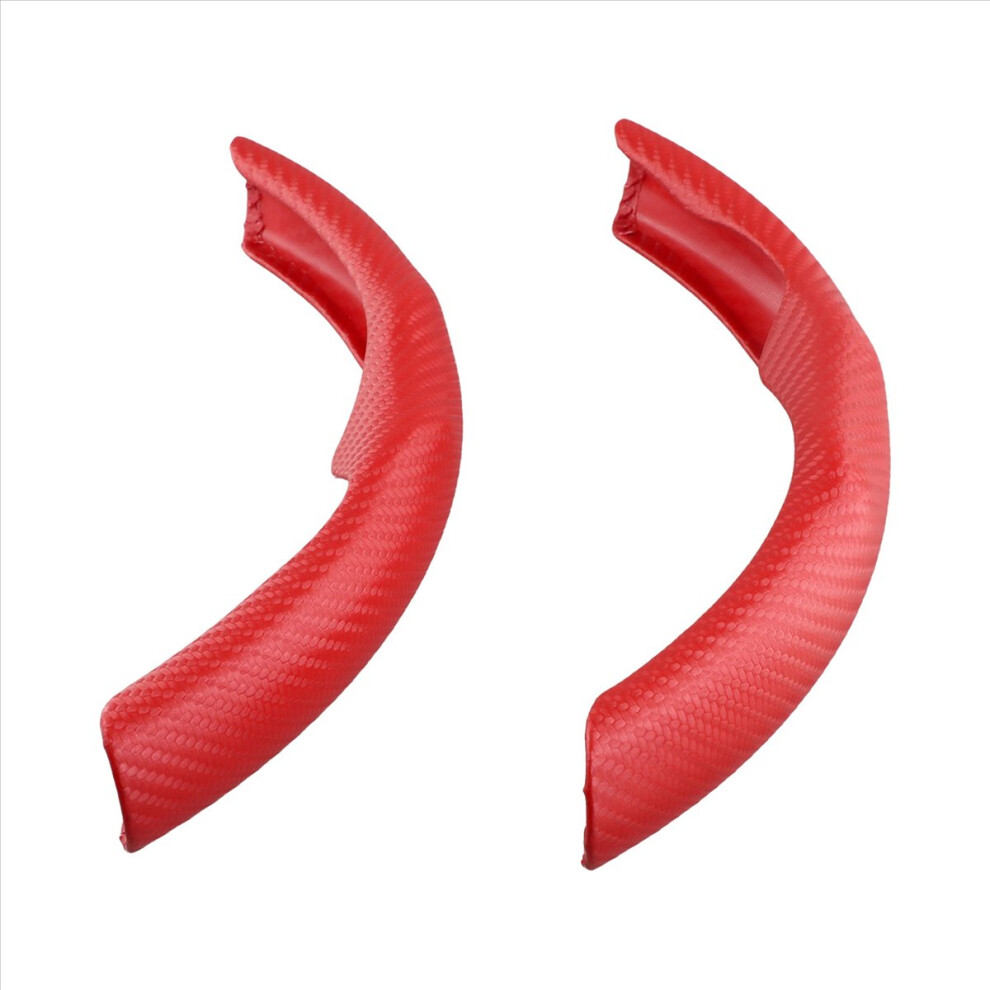 For /Y Steering Wheel Cover Ultra-Thin Special Auto Parts Carbon Fiber Red 4851500937893
