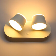 Mini Modern LED Bedside Reading Lamp, Elegant Design Wall Sconce Lighting With Rotation Adjustment, Warm Light For Dining Rooms And Living Room, Conve