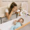 SnooBee Bedside Crib & Baby Co-Sleeper (Grey) 9