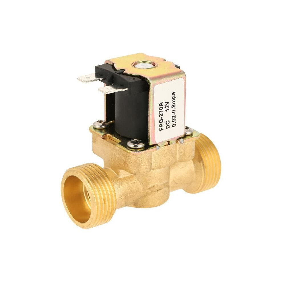Meihe G3/4 Solenoid Valve - 12V Dc - Brass - Normally Closed 7333425865125