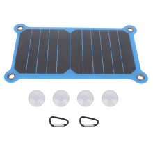 Solar Charger for the Outdoors, Monocrystalline Silicon Material Flexible Solar Panel with Handle Design for Convenient Charging, High Efficiency Conv