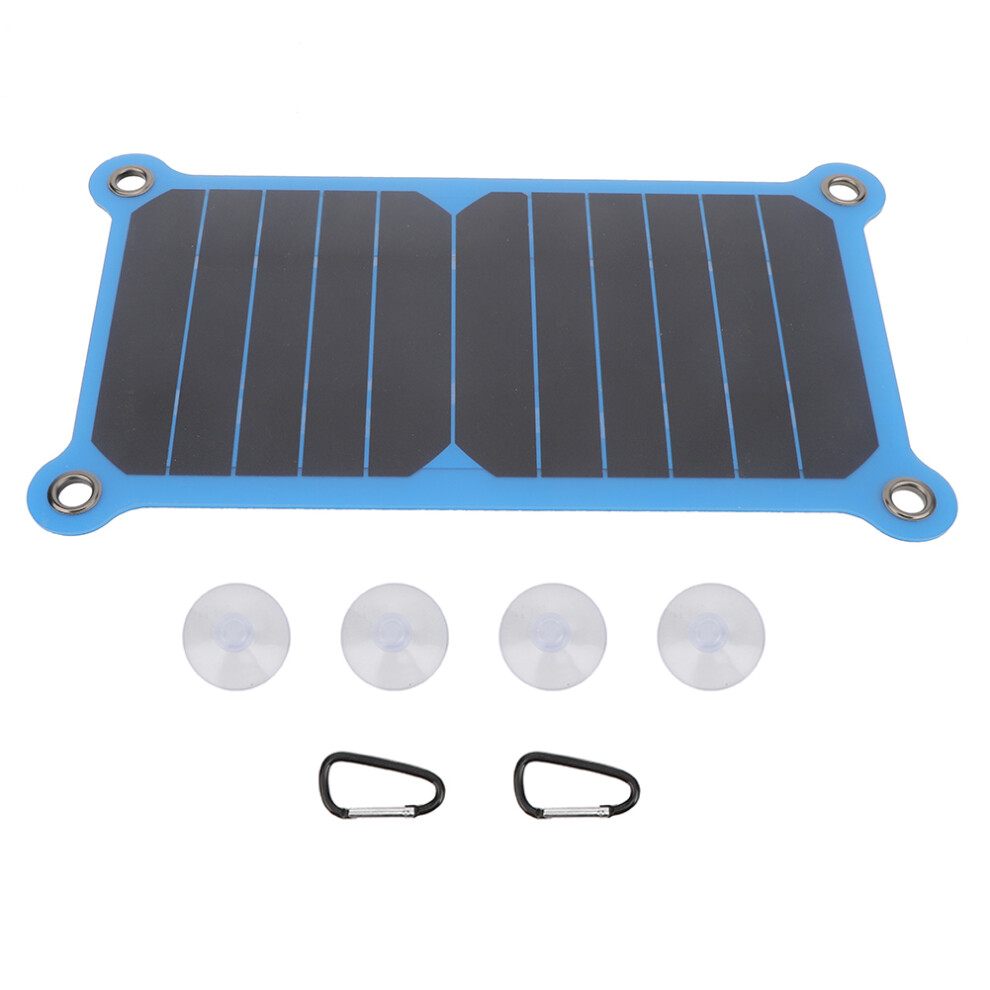 Solar Charger For The Outdoors, Monocrystalline Silicon Material Flexible Solar Panel With Handle Design For Convenient Charging, High Efficiency Conv 9416038192548