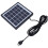 Solcellepanel med solcellebatterioplader, mini-solpaneler, solcellebatterivedligeholder, 2W 12V multifunktionelt solpanel, polysiliciumopladning, B 8