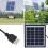 Solcellepanel med solcellebatterioplader, mini-solpaneler, solcellebatterivedligeholder, 2W 12V multifunktionelt solpanel, polysiliciumopladning, B 4