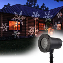 Weihnachts-Schneefallprojektor mit Lichteffekt, märchenhaftem Schneefall und sicherem, benutzerfreundlichem Design für die Innen- und