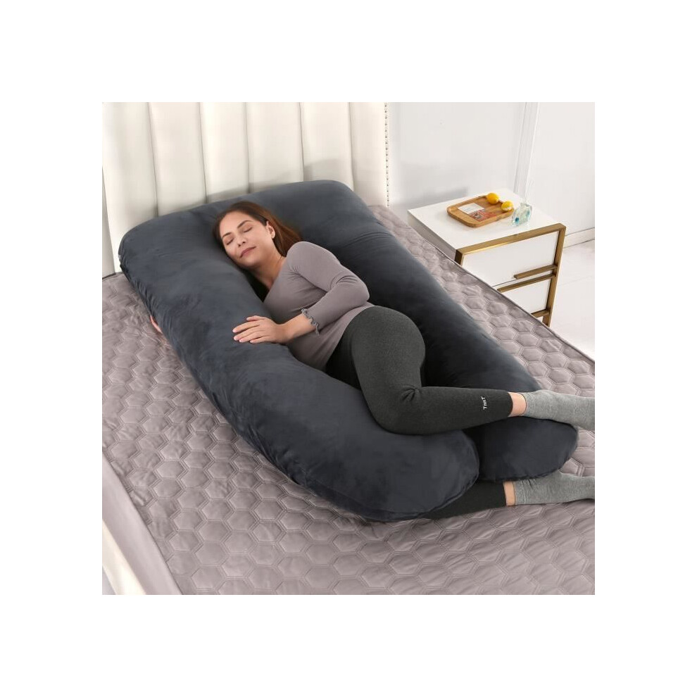 Multifunctional U-shaped maternity pillow for sleeping and breastfeeding DGF053