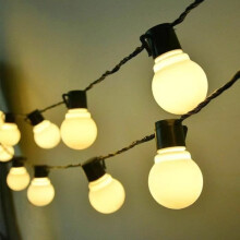 Noname Solar LED String Lights - 10m - 40 Lights - Outdoor Decoration - Solar Powered
