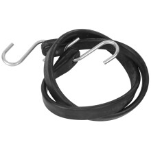 Sangle d'arrimage pour temps froid avec crochets en acier, cordon élastique durable en caoutchouc naturel pour la sécurité et le regroupement de