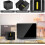 IP65 Αδιάβροχο φωτιστικό τοίχου Cube Led, ρυθμιζόμενη γωνία δέσμης για διακόσμηση 4