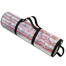 Cadeaupapierhouder, opbergrek voor onder het bed, gemakkelijk mee te nemen voor het opbergen van cadeaupapier tijdens de feestdagen, gemaakt van