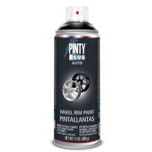 Pintyplus - Tech - Wheel Rim Paint - 400ml - Black