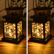 Solar Garden Light - Unspecified - 2 Pieces - 30 LEDs - Warm White Light - IP65