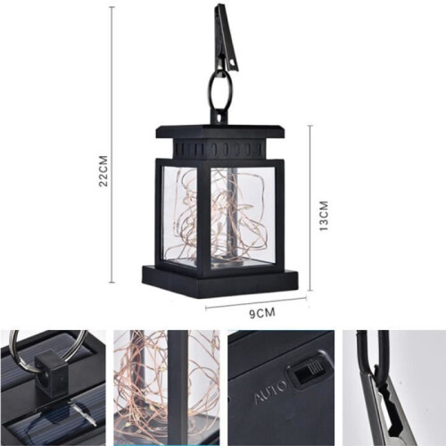 Solar Garden Light - Unspecified - 2 Pieces - 30 LEDs - Warm White Light - IP65 1