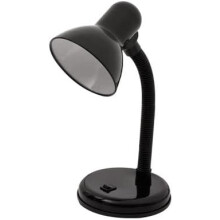 Luminária de mesa estilo Boston Harbor, com acabamento preto e cúpula redonda de metal para espaços contemporâneos.