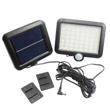 56 LED Outdoor Solar Wall Light with PIR Motion Sensor