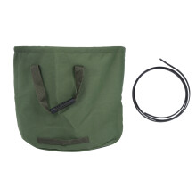 Wiederverwendbarer Gartenabfallsack, robust, wasserdicht, aus Canvas-Material, faltbar und tragbar, zusammenklappbarer Mülleimer,