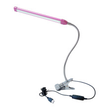 LED-klipslampe til reduktion af øjenbelastning, justerbart design for præcis belysning, holdbar metalkonstruktion, velegnet til bøger, e-bøger,