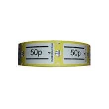 ClubKing Ltd Roll Tickets, 50p