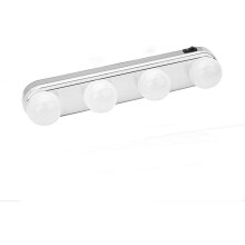 Miroir lumineux sans fil, portable et durable, idéal pour le maquillage professionnel en salons de beauté ou de coiffure (5 couleurs réglables).