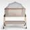 SnooBee Bedside Crib & Baby Co-Sleeper (Khaki) 1
