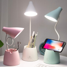 Miljøvennlig skrivebordslampe, trådløs og bærbar design med berøringskontroll og IP54-vanntetthetsklassifisering for allsidig bruk innendørs