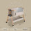 SnooBee Bedside Crib & Baby Co-Sleeper (Khaki) 2