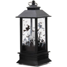 Lanternas decorativas de Halloween, velas LED seguras e sem chama para animais de estimação e crianças, versáteis para festas em casa.