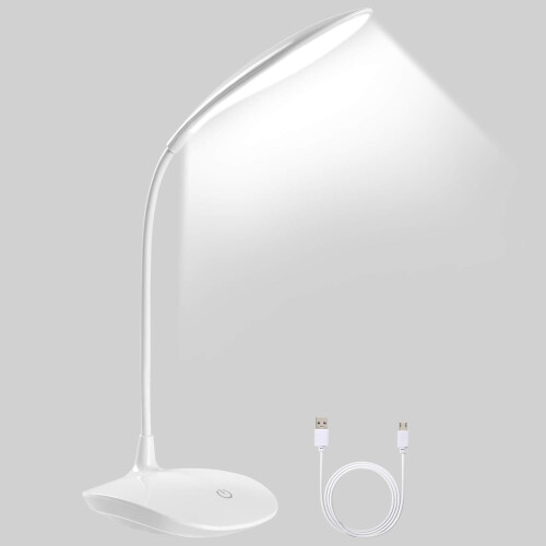 Φορητή λάμπα ανάγνωσης με κλιπ, επιτραπέζια λάμπα με μπαταρία για απαράμιλλη