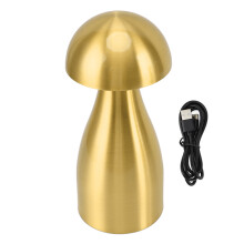 Lampa stołowa z funkcją ściemniania dotykowego, 3 poziomy jasności, nowoczesny, kreatywny design, akumulatorowa, do domu, biura i salonu