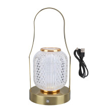 Materiały premium, ściemnialna, dotykowa, bezprzewodowa, akumulatorowa lampa, zielone szkło, nowoczesny design, energooszczędna, do użytku