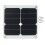 USB Solar Panel With High Conversion Efficiency Durable And Weatherproof Compact Design Suitable For Camping Travel And Emergency Use 2