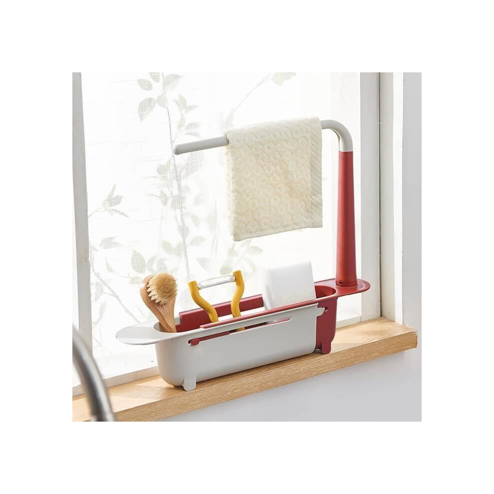 Telescopic Kitchen Sink Caddy - Sink Organizer - Sponge Holder - Soap Holder - Sink Organizer - A477 7333425879979