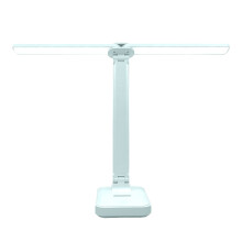 Portable Multifunctions Desk Lamp, Eye-Caring Light with Rechargeable Battery 4000mAh, Dimmable for Reading, Studying - Touch Sensor Control, Foldable