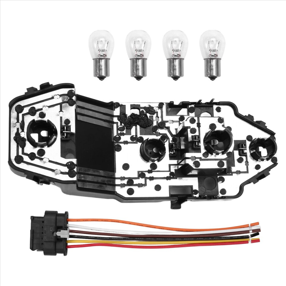 Taillight Bulb Holder + Socket Wire Harness 4Pcs Set 63217361305 For F 4851500940589