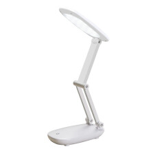 Eye Protection Desk Lamp With Adjustable Brightness, Rechargable Reading Light For Studying And Working, Three-section Foldable Design, Mini Size Wire