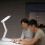 Eye Protection Desk Lamp With Adjustable Brightness, Rechargable Reading Light For Studying And Working, Three-section Foldable Design, Mini Size Wire 5