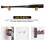 Professional Bat Display Case, Solid Pine Wood Wall Mount Holder For Space-Saving Horizontal Display, Soft Inner Lining Included 8