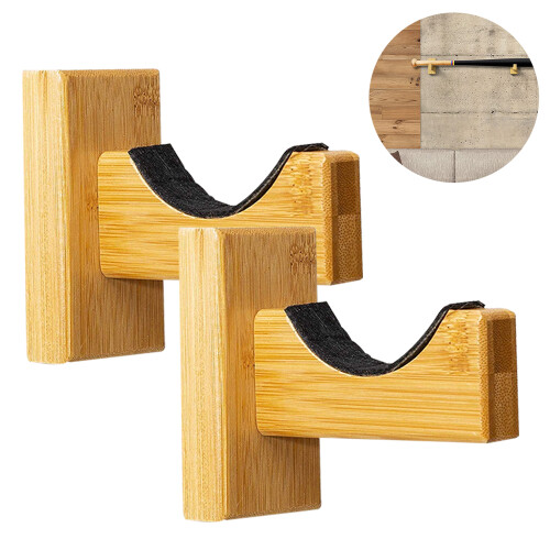 Professional Bat Display Case, Solid Pine Wood Wall Mount Holder For Space-Saving Horizontal Display, Soft Inner Lining Included 1