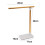Modern Desk Lamp, Stepless Dimming, Touch Control, Memory function, Adjustable Light Choices For Reading Study, Foldable Design, Energy-efficient LED 2