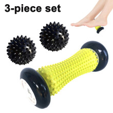 Relief For Neuropathy: Foot Roller Reflexology & Spiky Ball Set, Ideal Gift