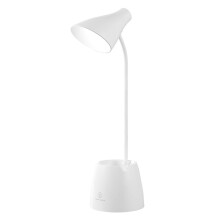 Adjustable Height Floor Lamp, Portable LED Lamp, Battery Operated Smooth Dimming, 360 Degree Rotatable For Bedroom Dining Outdoor