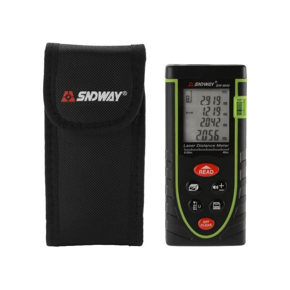 Xcsource Digital Laser Rangefinder 40M Distance Measuring Point With Lcd Backlight And Storage Bag Bi863 7333425884485